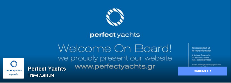 Perfect Yachts web site